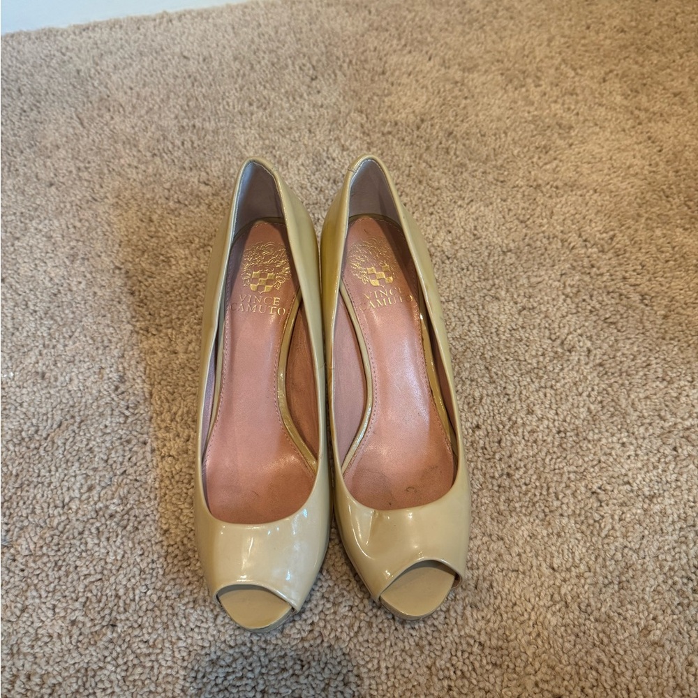Vince Camuto peep toe heels